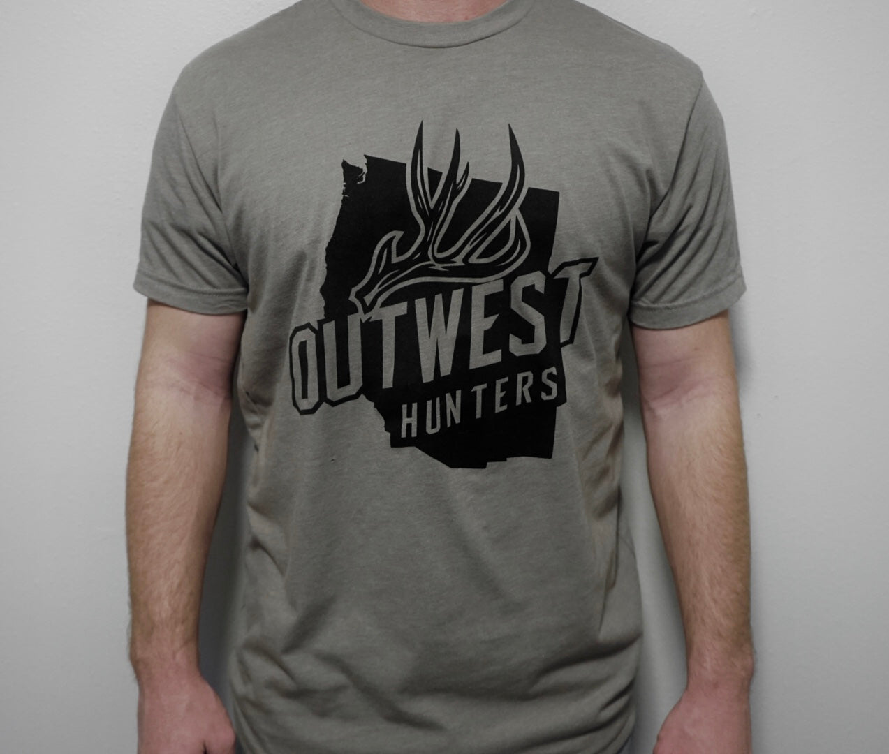 Outwest Hunters T-Shirt- Gray