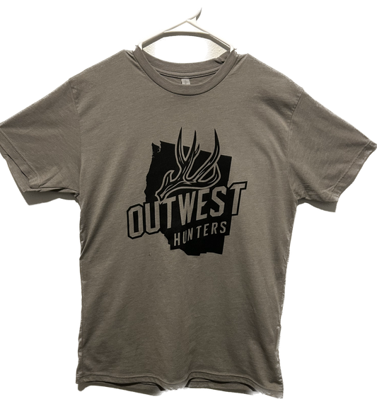 Outwest Hunters T-Shirt- Gray